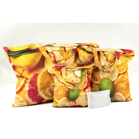 "Citrus" 3db-os textil táska szett