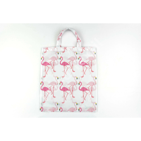 "Flamingó" 1db-os nagy textil táska