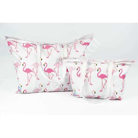 "Flamingó" 2db-os női táska szett
