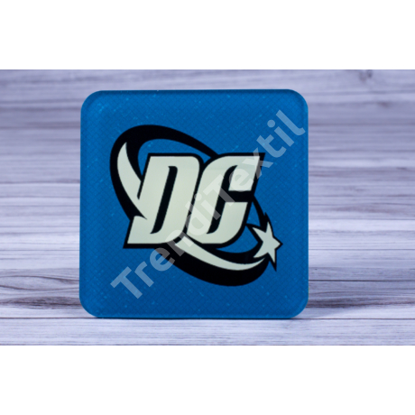 DC képregény kék 4 db-os poháralátét